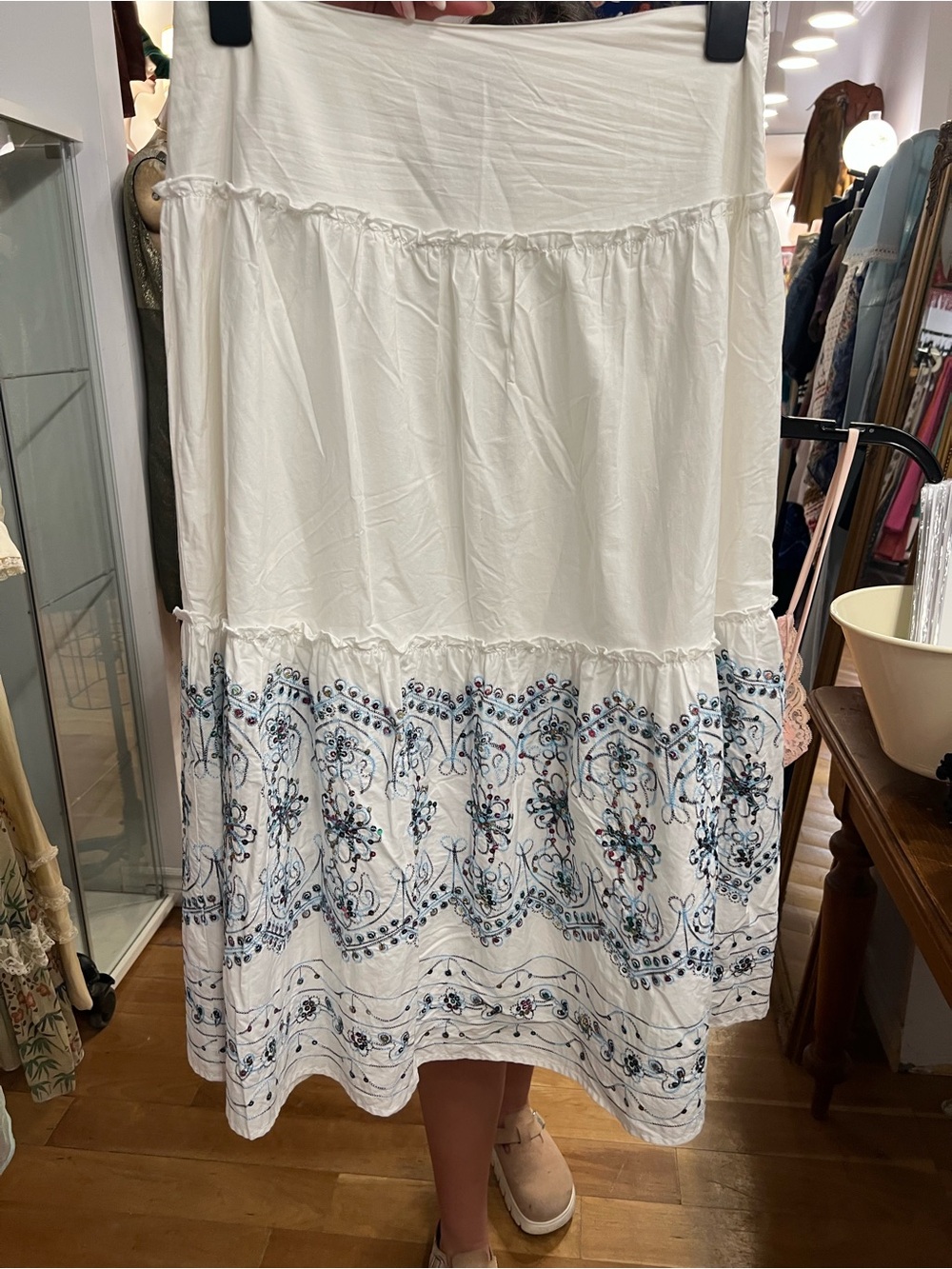 ISO Lana Lee embroidered skirt!